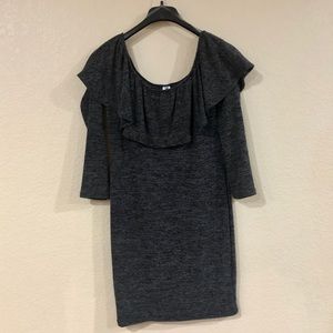 Off the Shoulder Sweater dress